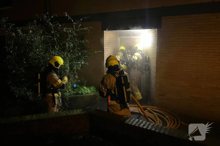 Brandweer ingezet voor brand in kelderbox