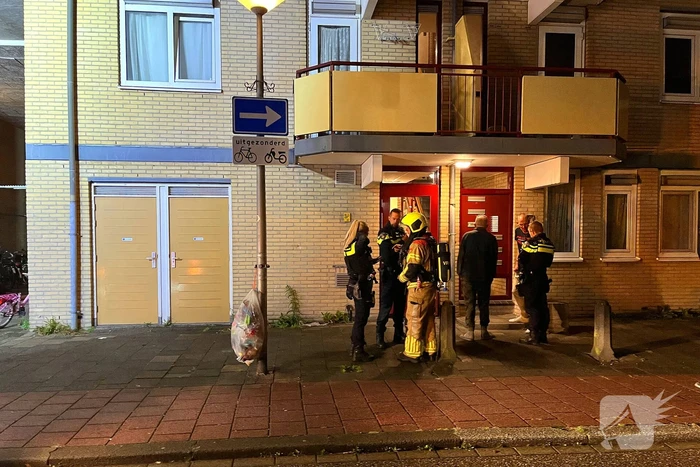Brandweer ingezet voor brand in kelderbox