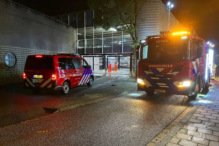 Brandweer ingezet voor brand in kelderbox