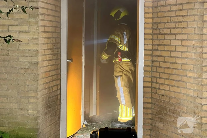 Brandweer ingezet voor brand in kelderbox