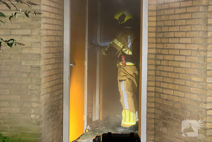 Brandweer ingezet voor brand in kelderbox