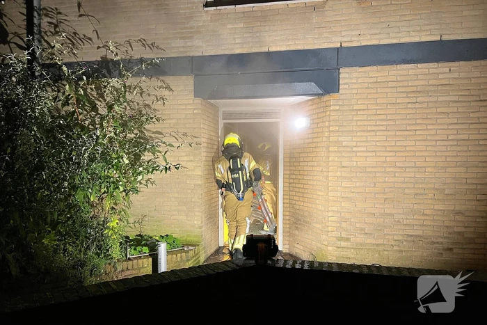 Brandweer ingezet voor brand in kelderbox