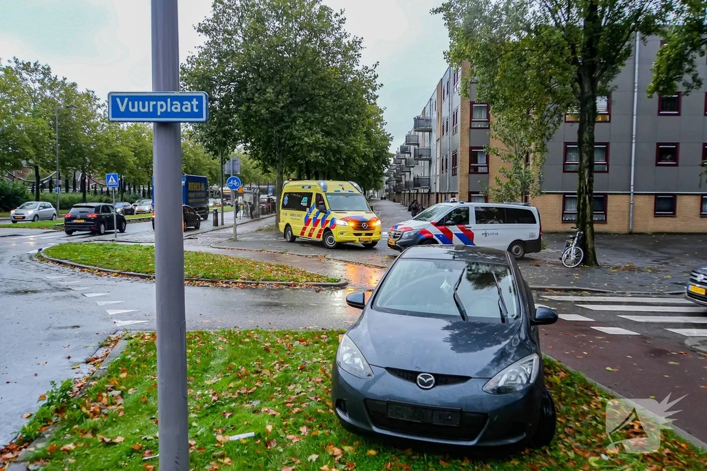 Vuurplaat 112 melding Rotterdam 