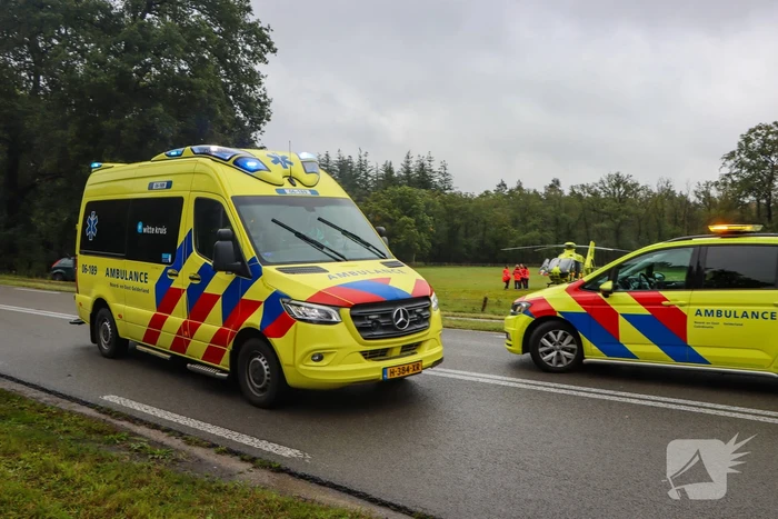 Bestuurder zwaargewond bij botsing tegen boom