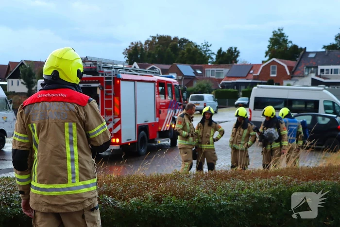 Fietser merkt gaslek op na regenbui