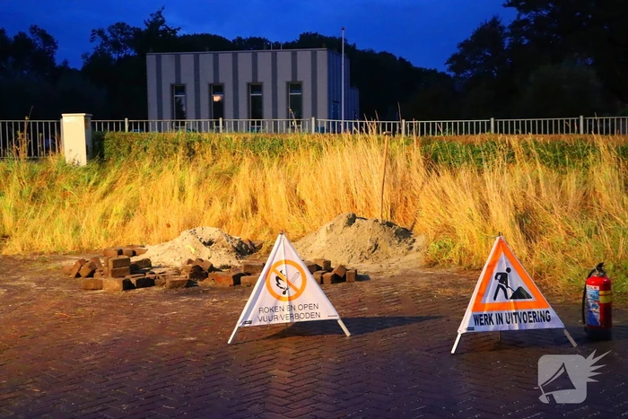 Fietser merkt gaslek op na regenbui