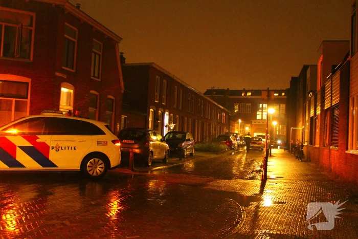 Aanhouding en straat afgesloten na steekpartij