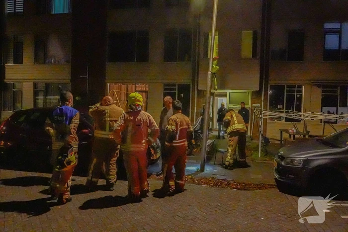 Ambulancedienst ingezet bij brandmelding