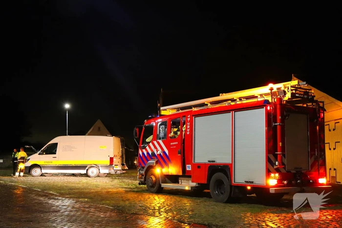 Brandweer ingezet voor gaslekkage