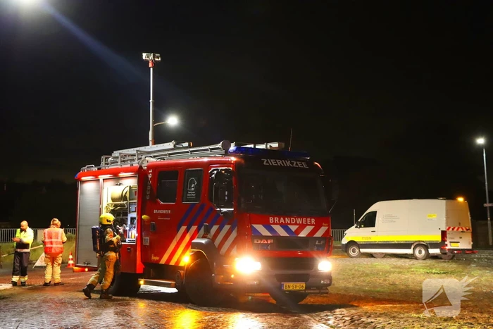 Brandweer ingezet voor gaslekkage