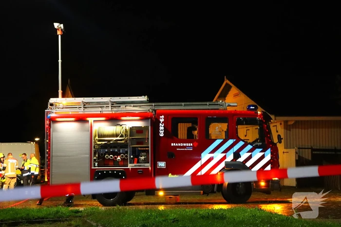 Brandweer ingezet voor gaslekkage