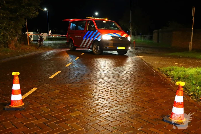Brandweer ingezet voor gaslekkage