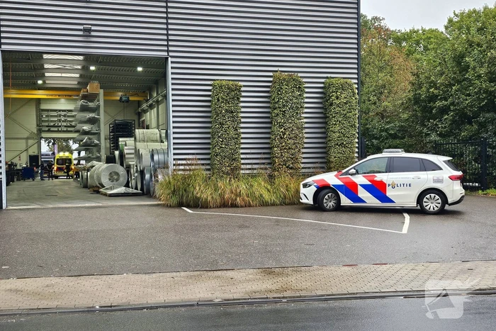 Persoon gewond bij bedrijfsongeval