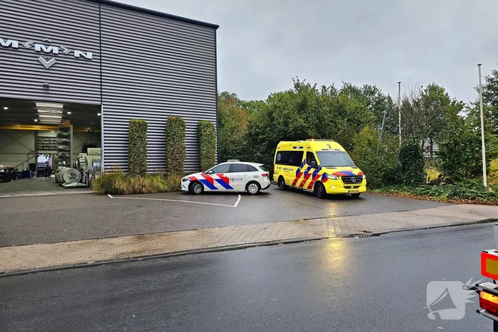 Persoon gewond bij bedrijfsongeval