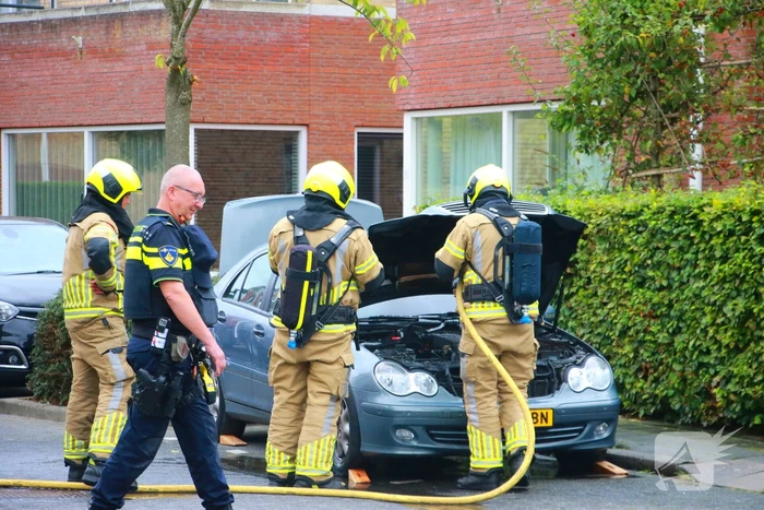 Buren grijpen snel in bij autobrand