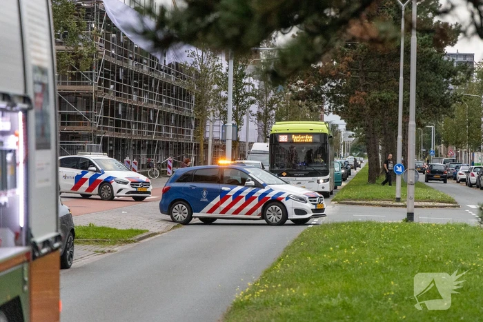 Brandweer blust brand in appartement