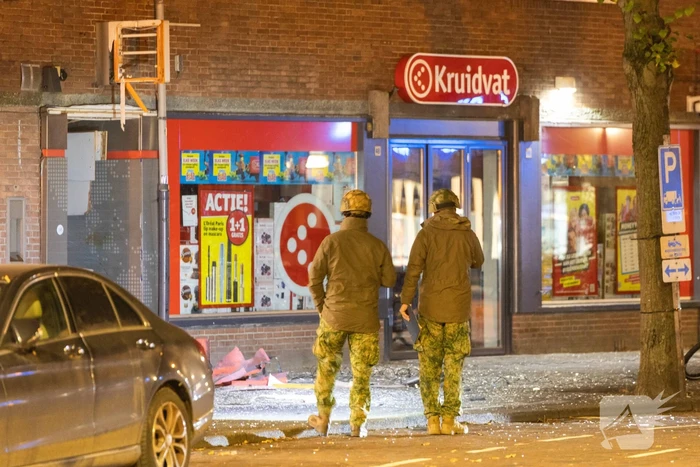 Ravage na plofkraak, daders voortvluchtig