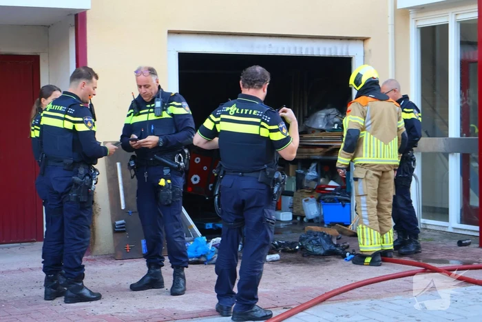 Brand in appartementencomplex