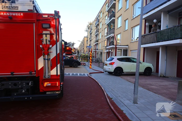 Brand in appartementencomplex