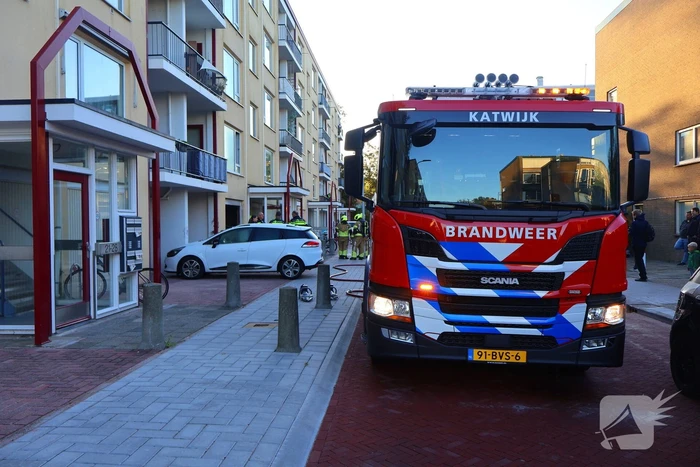 Brand in appartementencomplex
