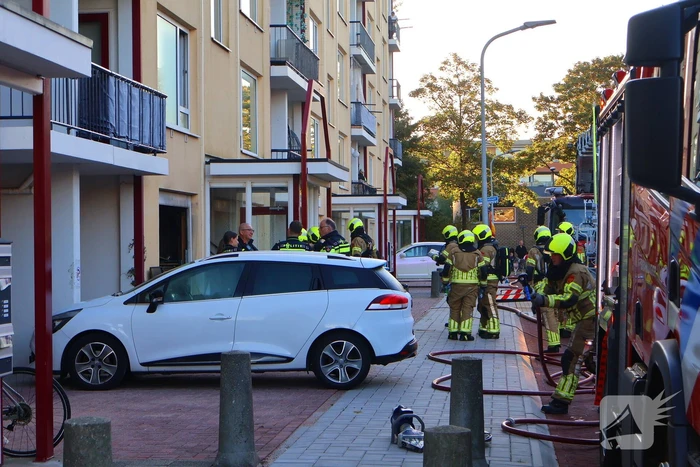 Brand in appartementencomplex