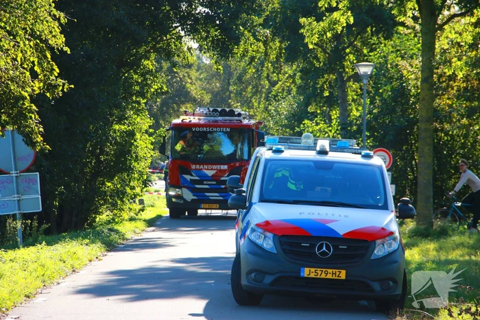 Politie doet onderzoek naar te water geraakt persoon
