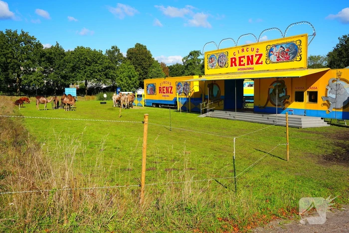 Circus Renz gestart met opbouw circus