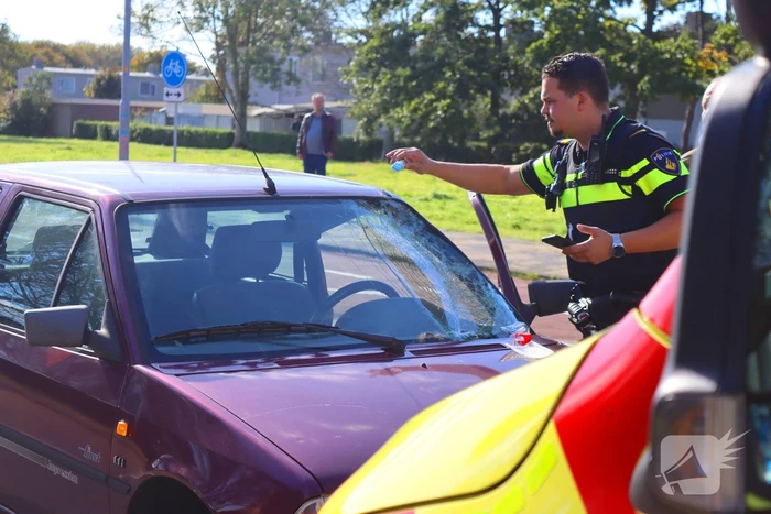 Fietser gewond bij aanrijding met auto