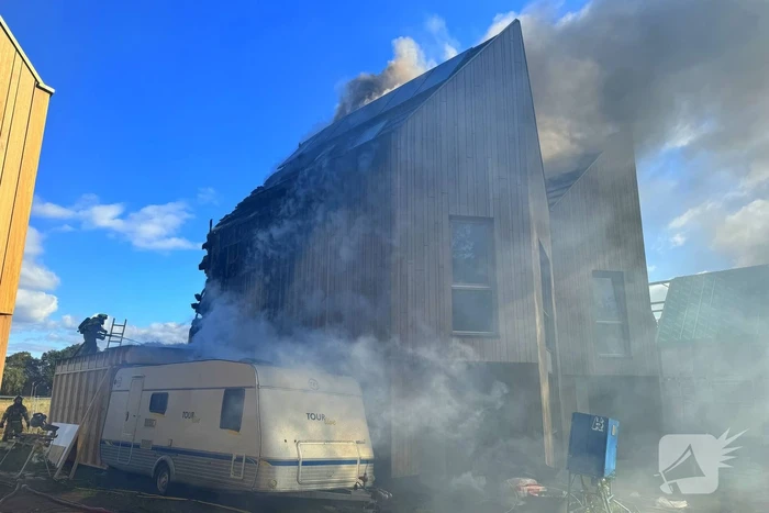 Flinke rookontwikkeling bij woningbrand