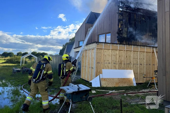 Flinke rookontwikkeling bij woningbrand