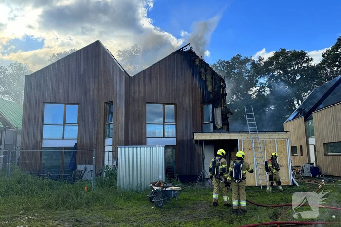 Flinke rookontwikkeling bij woningbrand