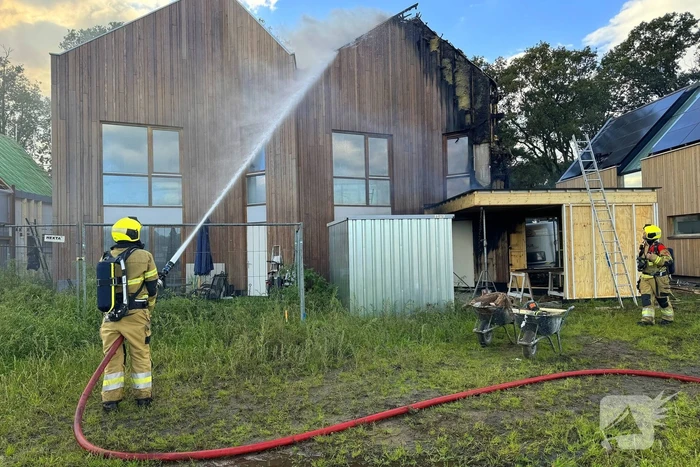 Flinke rookontwikkeling bij woningbrand