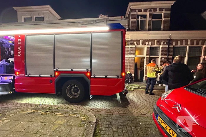 Brand in woning snel onder controle