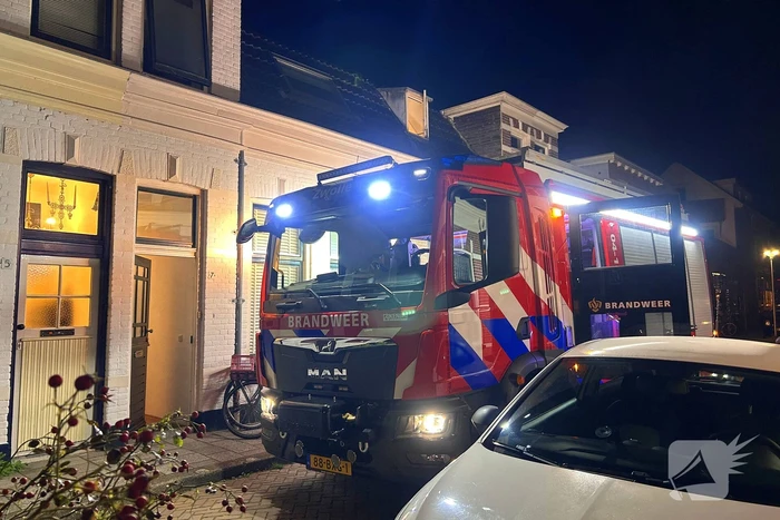 Brand in woning snel onder controle