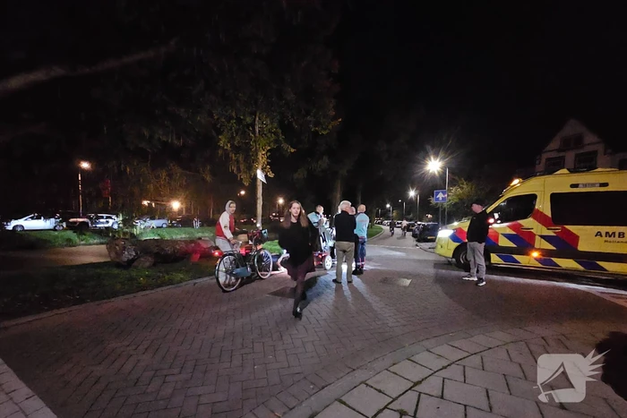Scootmobieler aangereden door bezorger
