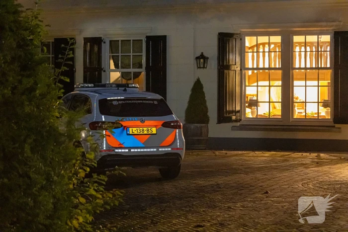 Politiehelikopter zoekt dader(s) na woningoverval