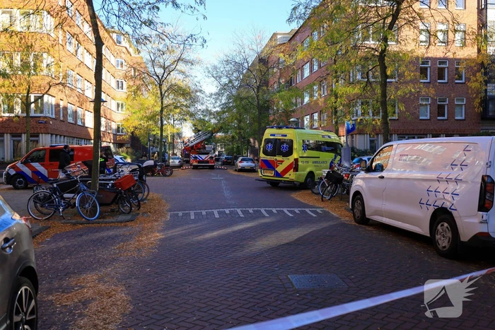 Uitslaande brand in flatwoning