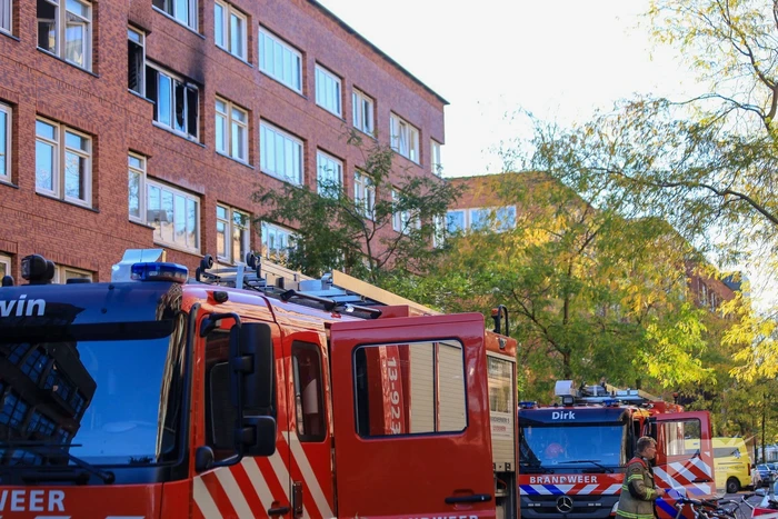 Uitslaande brand in flatwoning