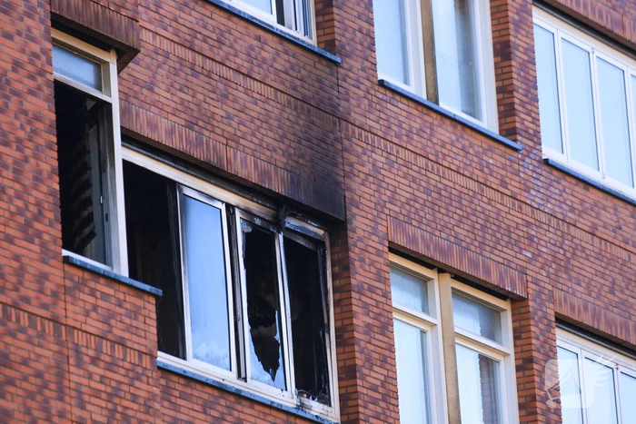 Uitslaande brand in flatwoning