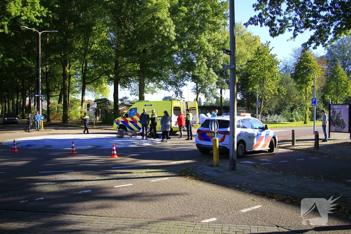 Weer fietser aangereden op bekende rotonde