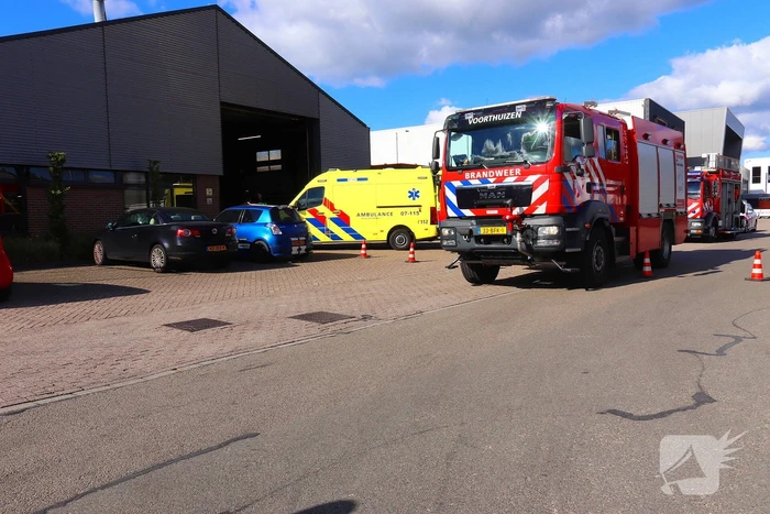 Hulpdiensten groots ingezet voor bedrijfsongeval