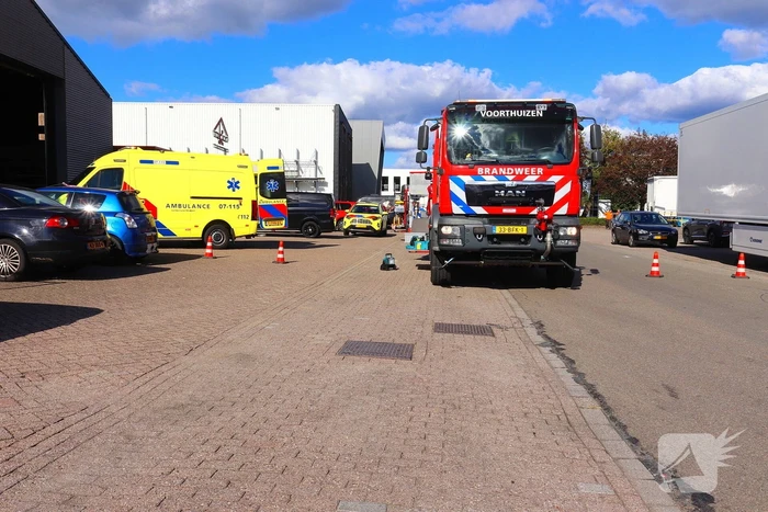 Hulpdiensten groots ingezet voor bedrijfsongeval