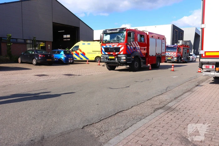Hulpdiensten groots ingezet voor bedrijfsongeval