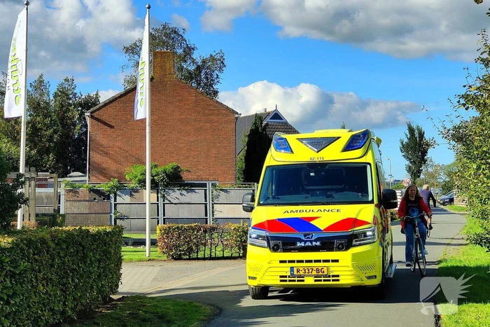 Persoon gewond bij ongeval