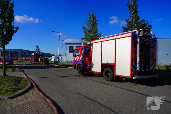 Brand bij meubelmaker snel onder controle