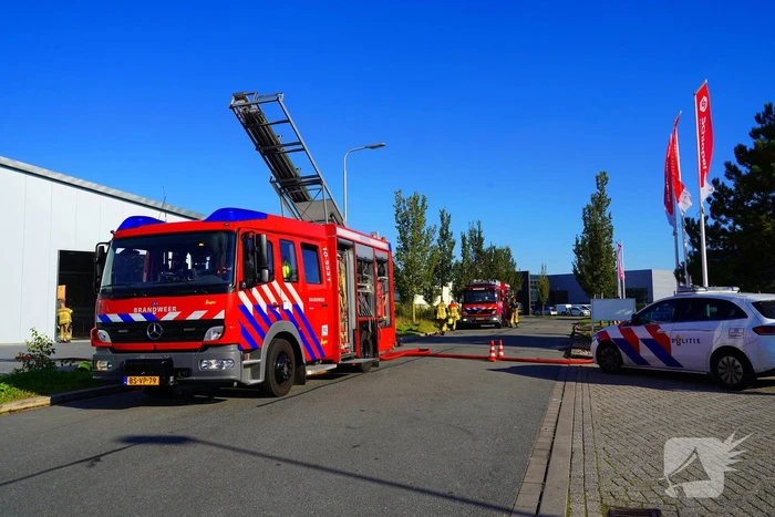 Brand bij meubelmaker snel onder controle