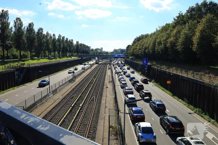 Verkeersinfarct rond Amsterdam door afsluiting snelweg