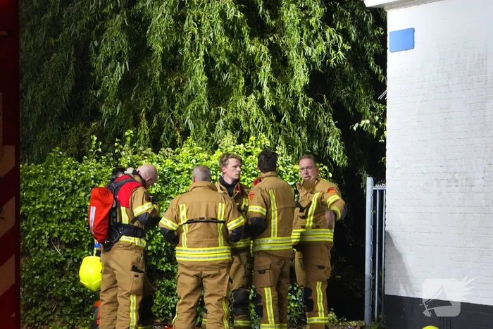 Grote brand in voormalig schoolgebouw