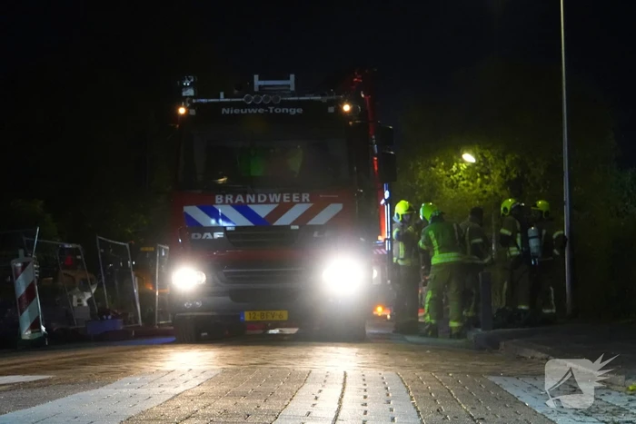 Grote brand in voormalig schoolgebouw