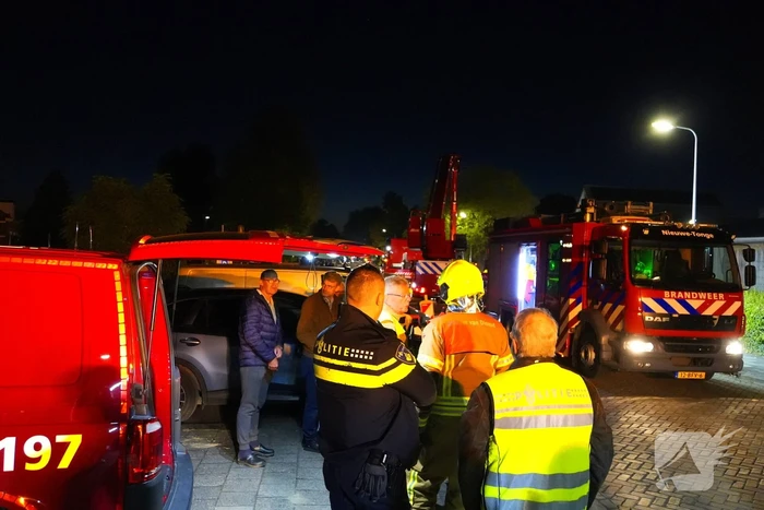Grote brand in voormalig schoolgebouw